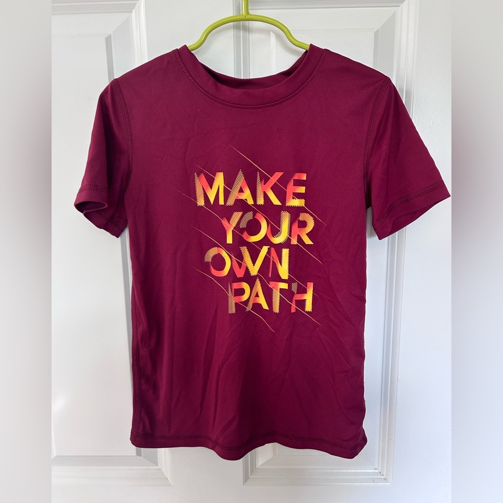 All in Motion Burgundy Activewear Top